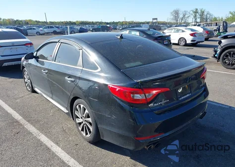 2016 Hyundai Sonata Sport из США, поврежденный, VIN 5NPE34AF3GH373537